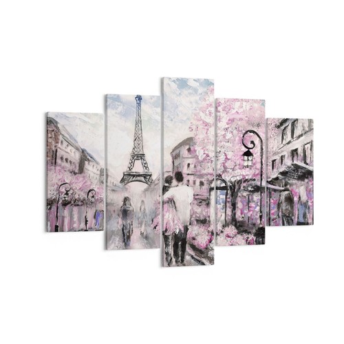 Quadro tela 150x100cm paris - tela,