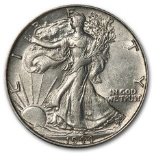 Mezzo dollaro 1944 walking - mezzo,