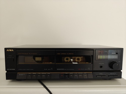 Aiwa cassette deck wx505 - aiwa,