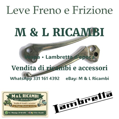 Coppia leve freno frizione - e,
