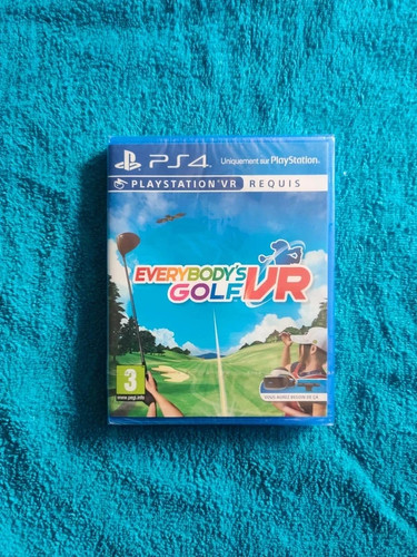 Ps4 everybody golf - vr,, neuf