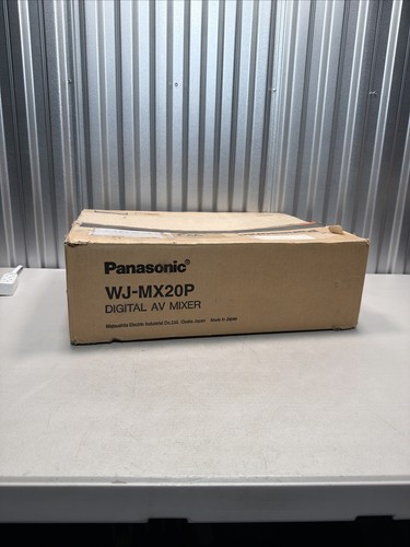 Panasonic mx20p mixer - panasonic,