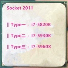 Cpu intel 5820k - i7-5820k, i7-5930k