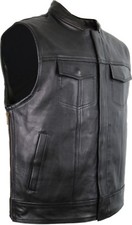 Giubbotto Uomo Biker Pelle con
