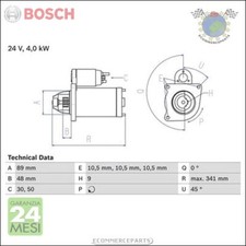 Motorino di Avviamento Bosch