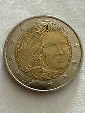 Moneta 2 EURO "Simone Veil / Francia" - Pezzo RARO errore di CONIO