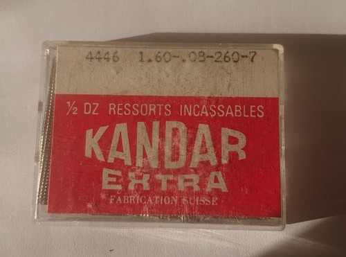 Kandar extra ressorts - extra, n.6
