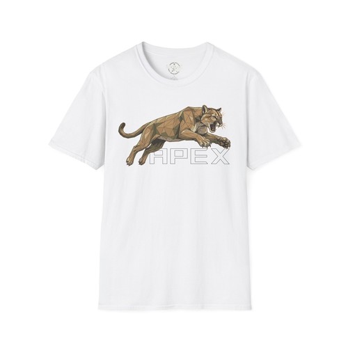 Maglietta leaping cougar - leaping,