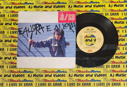 Tullio de piscopo e - lp*45,