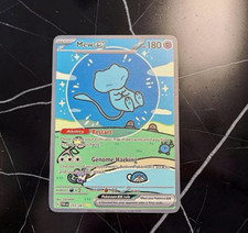 Carta Pokemon Mew ex metallo