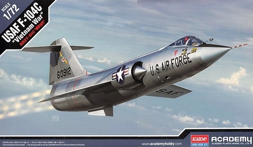 Academy 12576 usaf - 12576, f-104c