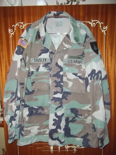Army ripstop woodland - us,