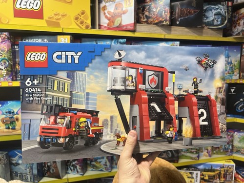 Lego city 60414 caserma dei - city,
