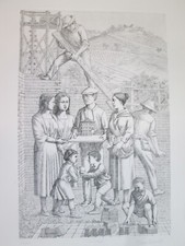 BRUNO BARATTI LA CASA PESARO ACQUAFORTE ORIGINALE FIRMATA NUMERATA C9