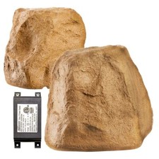 Coppia di altoparlanti da esterno 5,25" Bluetooth 5.0 Rock 120W, marrone IP67 nominale BTR150