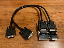 Scheda Compatibilità Apple Macintosh PC DOS Cavo Y Sdoppiatore Adattatore PCI Alimentazione Mac