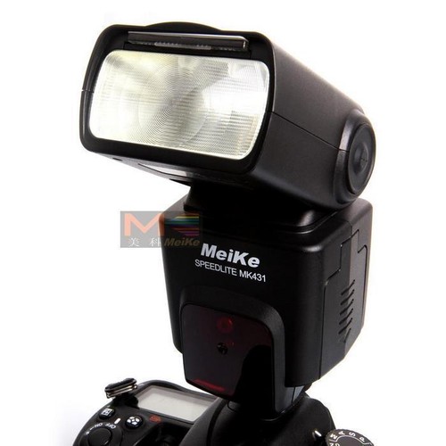Flash meike mk431 ttl per - flash,