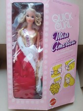 Barbie miss america quick - quick, curl