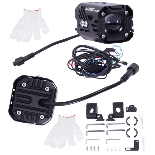 Fari aggiuntivi moto 80w 12v - aggiuntivi,
