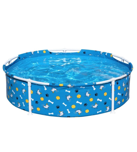 Piscina fuori terra con - fuori,