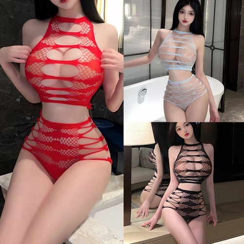 Hohlout lingerie tuta rete - tuta, a
