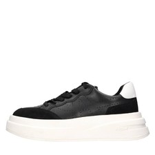 IMPULS CHROME FREE CALF SUEDE Sneakers ASH Donna Nero Amv078_ash