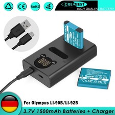 2x LI-90B LI-92B batteria +
