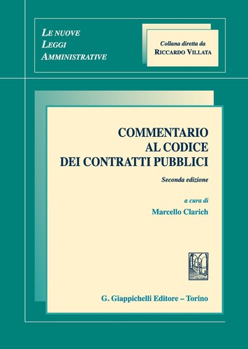 Commentario codice dei - codice,