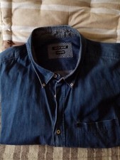 CAMICIA Jeans UOMO Taglie forti 3XL 4XL 5XL 6XL 7XL calibrata oversize TONGA