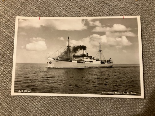 Merchant navy postcard svea - merchant,