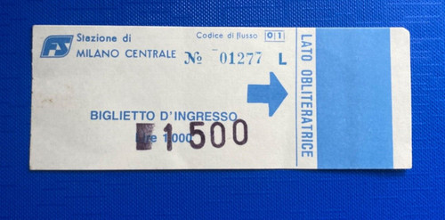Biglietto ticket treno - biglietto,