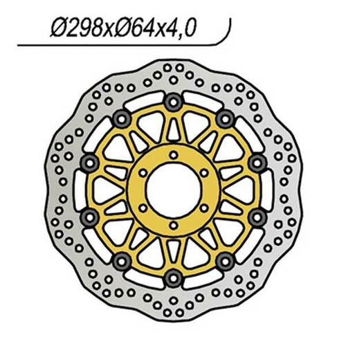 Disco freno anteriore - freno, 404x
