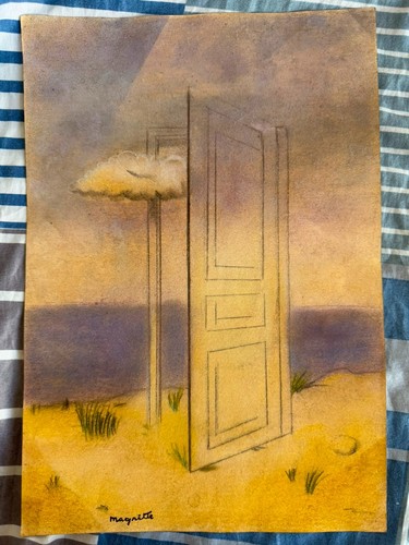 Rene magritte quadro - quadro, disegno
