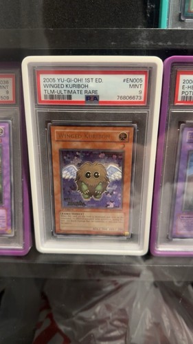 Psa 9 mint kuriboh - yu-gi-oh,