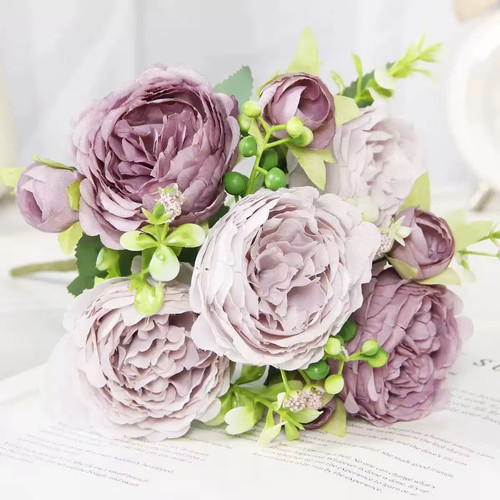 30cm artificiale peonia - 30cm,