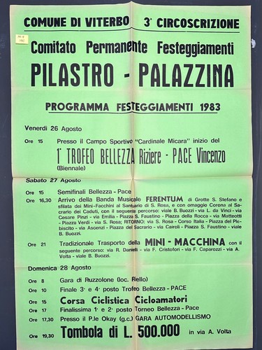 Ab18 manifesto viterbo 1983 - manifesto,
