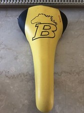 Sella San Marco Tecno Dynamica gialla B TECNO-TOP saddle seat vintage