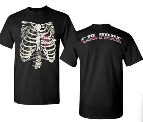 Maglietta wwe punk - punk, cage