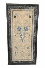 Fine antico pannello ricamo