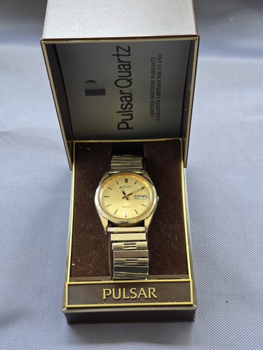 Vintage pulsar quartz - vintage,