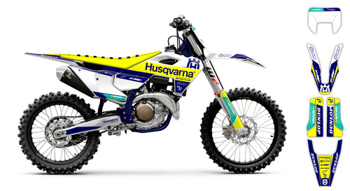 Husqvarna decorazione grafica