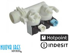 ELETTROVALVOLA LAVATRICE CARICO ACQUA 180° C00110333 ARISTON INDESIT  ORIGINALE