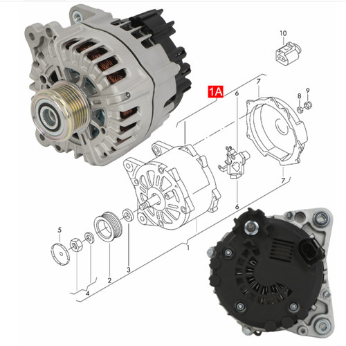Generatore alternatore per