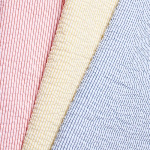 Tessuto seersucker cotone - seersucker,