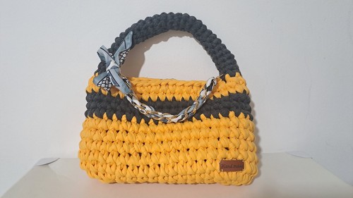 Borsa tote fatta mano - borsa, a