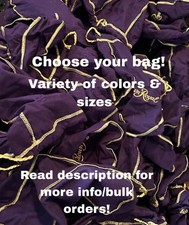 Crown Royale Drawstring Bags-