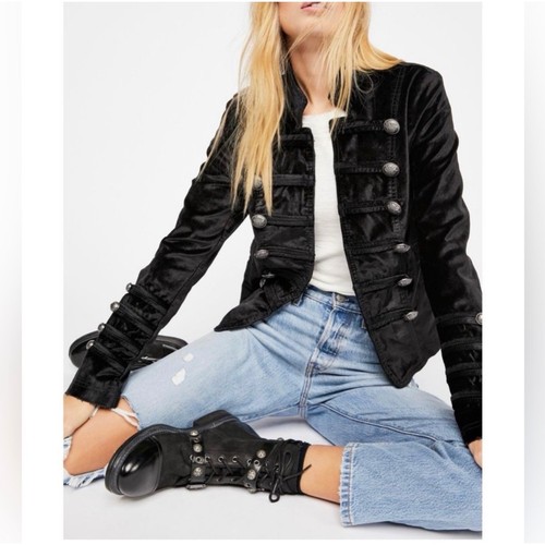 Giacca fascia militare - , velluto