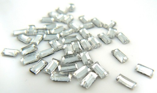 Strass rettangolo cristallo - strass,