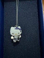 PROMO! Swarovski Hello Kitty Collana Ciondolo Gotico Lunga 2013 Collezione