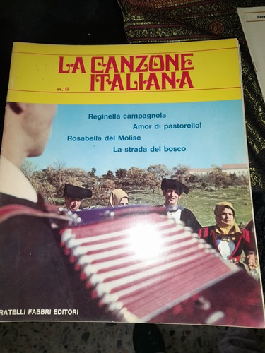 Canzone italiana fascicolo - la, italiana-fascicolo